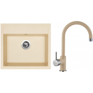 Set Sinks G9150 (dřez Solo 560 Sahara 50 + baterie Vitalia Sahara 50)