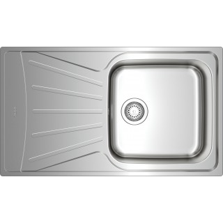 Kuchyňský dřez Teka Starbright 50 E-XN 1B 1D X Nerez