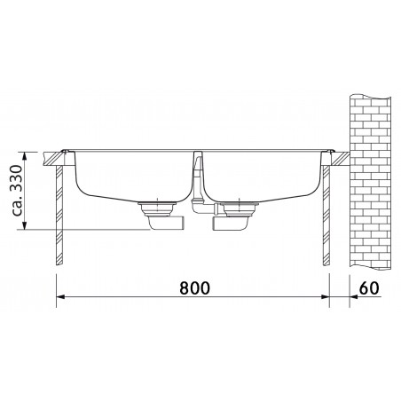 Kuchyňský dřez Franke Sirius S2D 620-86 Černá