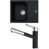 Set Franke G200 (dřez UBG 611-62 Onyx + baterie FC 3055.071 ORBIT Chrom/Onyx)