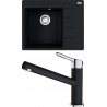 Set Franke G228 (dřez CNG 611-62 TL/2 Onyx + baterie FC 3054.071 ORBIT Chrom/Onyx)