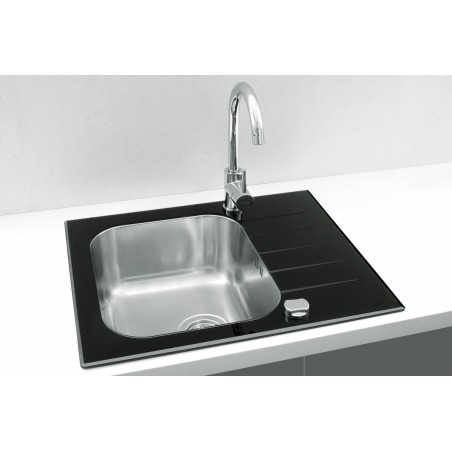 Kuchyňský dřez Alveus Altone 10 černá/satin