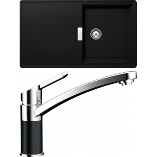 Set Schock S13-3 (dřez Tia D-100 Puro + baterie SC-90 Puro)