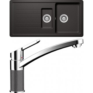 Set Schock S4-3 (dřez Toledo D-150 Stone + baterie SC-90 Stone)