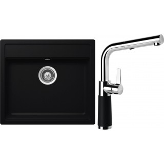 Set Schock S10-7 (dřez Mono N-100 Puro + baterie SC-540.120 Puro)