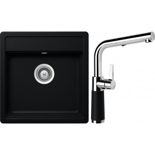 Set Schock S11-7 (dřez Mono N-100S Puro + baterie SC-540.120 Puro)