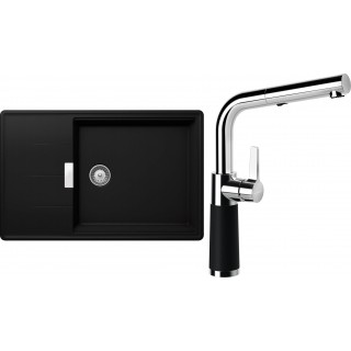 Set Schock S14-7 (dřez Tia D-100LS Puro + baterie SC-540.120 Puro)