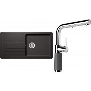 Set Schock S3-7 (dřez Toledo D-100L Stone + baterie SC-540.120 Stone)