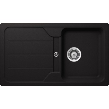 Kuchyňský dřez Schock Formhaus D-100 Nero, horní montáž