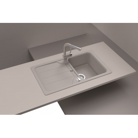 Kuchyňský dřez Schock Formhaus D-100 Onyx, horní montáž