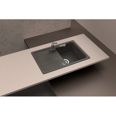 Kuchyňský dřez Schock Formhaus D-100S Asphalt, horní montáž