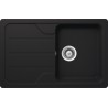 Kuchyňský dřez Schock Formhaus D-100S Onyx, horní montáž