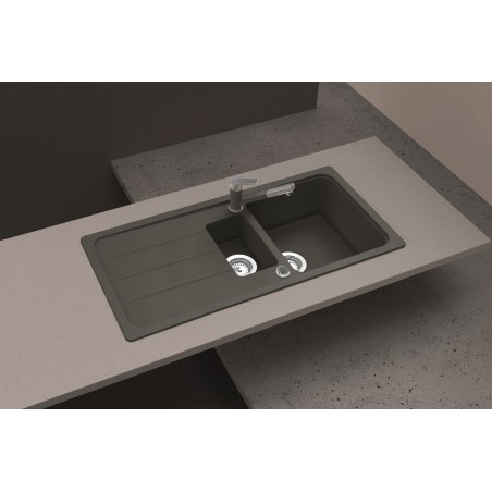 Kuchyňský dřez Schock Formhaus D-150L Croma, horní montáž