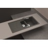Kuchyňský dřez Schock Formhaus D-150L Nero, horní montáž