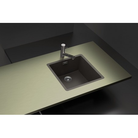 Kuchyňský dřez Schock Greenwich N-100 Silverstone, spodní montáž