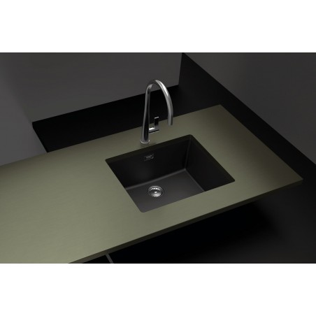 Kuchyňský dřez Schock Greenwich N-100L Magma, montáž do roviny