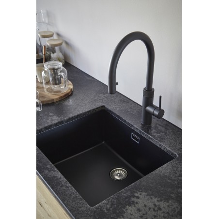 Kuchyňský dřez Schock Greenwich N-100L Stone, montáž do roviny