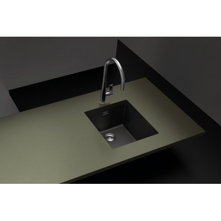 Kuchyňský dřez Schock Greenwich N-100S Bronze, spodní montáž