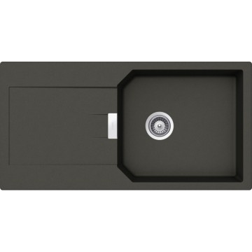 Kuchyňský dřez Schock Manhattan D-100L Asphalt, horní montáž