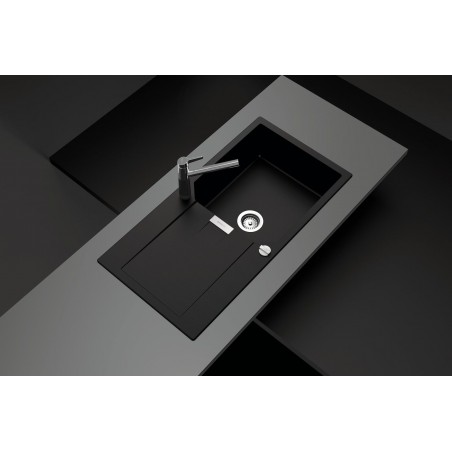 Kuchyňský dřez Schock Manhattan D-100L Croma, horní montáž