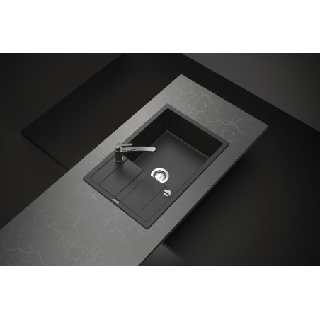 Kuchyňský dřez Schock Manhattan D-100LS Asphalt, horní montáž