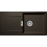 Kuchyňský dřez Schock Mono D-100L Bronze, montáž do roviny
