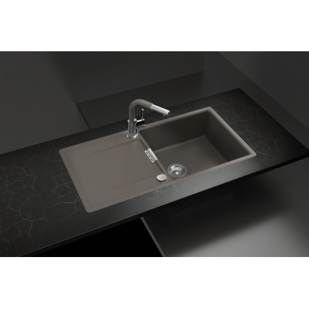 Kuchyňský dřez Schock Mono D-100L Stone, horní montáž