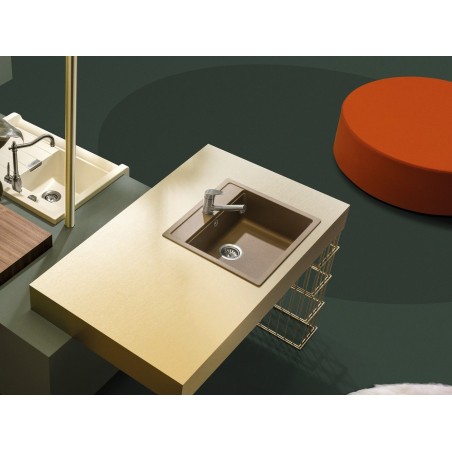 Kuchyňský dřez Schock Nemo N-100 Nero, spodní montáž