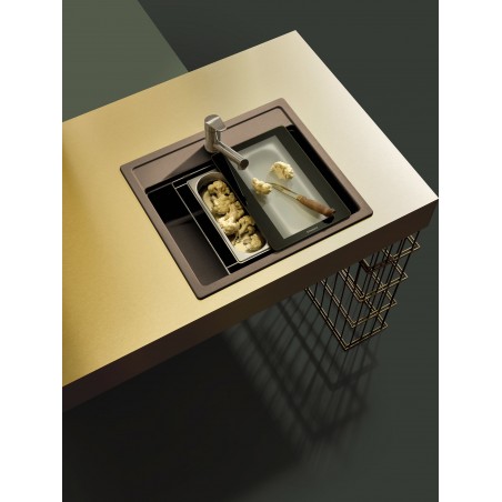 Kuchyňský dřez Schock Nemo N-100 Onyx, spodní montáž