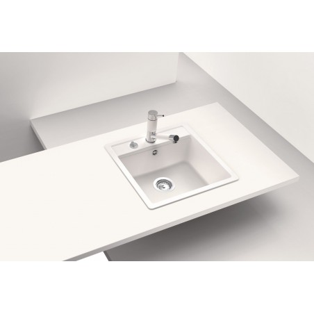 Kuchyňský dřez Schock Nemo N-100S Nero, horní montáž