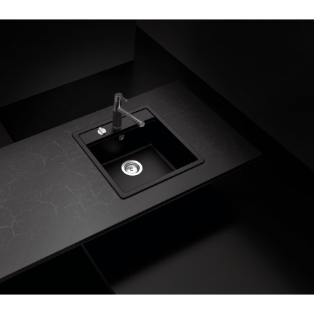 Kuchyňský dřez Schock Nemo N-100S Nero, spodní montáž