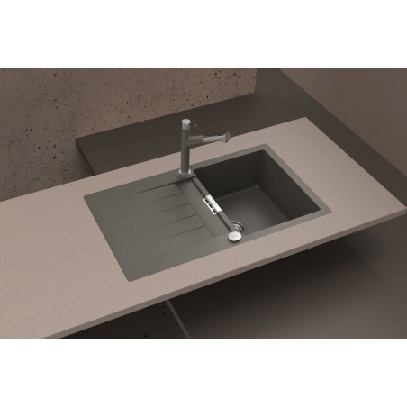Kuchyňský dřez Schock Signus D-100 Stone, montáž do roviny
