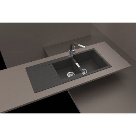 Kuchyňský dřez Schock Signus D-200 Bronze, spodní montáž