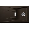Kuchyňský dřez Schock Waterfall D-100 Bronze, spodní montáž