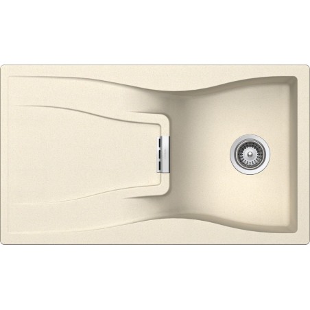 Kuchyňský dřez Schock Waterfall D-100 Magnolia, horní montáž