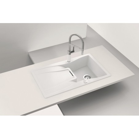 Kuchyňský dřez Schock Waterfall D-100 Magnolia, spodní montáž