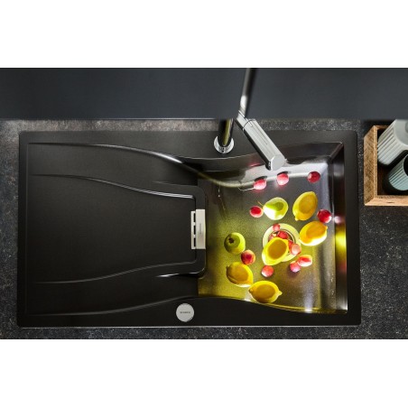 Kuchyňský dřez Schock Waterfall D-100 Polaris, spodní montáž