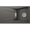 Kuchyňský dřez Schock Waterfall D-100 Silverstone, horní montáž