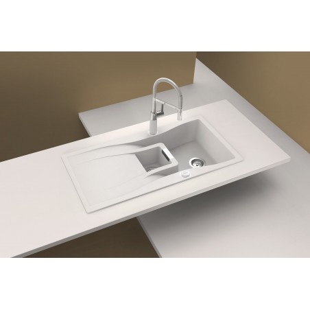 Kuchyňský dřez Schock Waterfall D-150 Bronze, spodní montáž