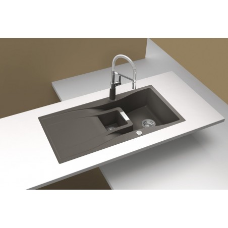 Kuchyňský dřez Schock Waterfall D-150 Polaris, spodní montáž