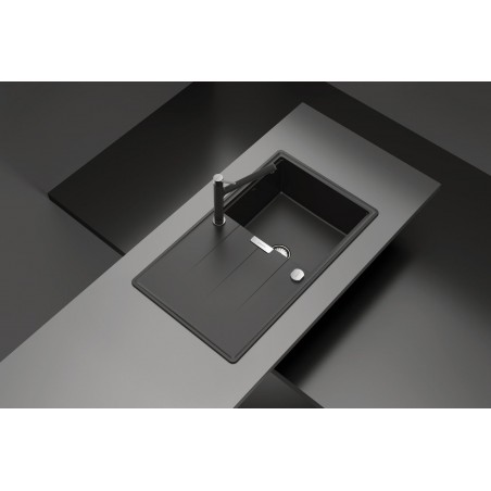 Kuchyňský dřez Schock Tia D-100 Polaris + sada misek, horní montáž