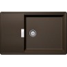 Kuchyňský dřez Schock Tia D-100LS Bronze + sada misek, horní montáž