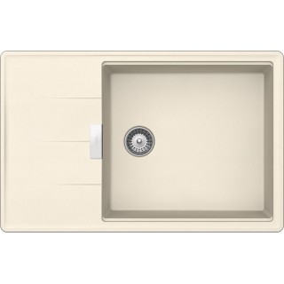 Kuchyňský dřez Schock Tia D-100LS Magnolia + sada misek, horní montáž