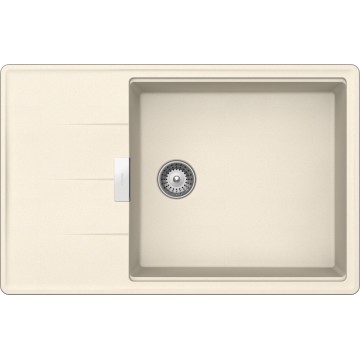 Kuchyňský dřez Schock Tia D-100LS Magnolia + sada misek, horní montáž