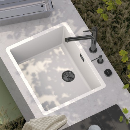 Kuchyňská baterie Schock Dion Gunmetal