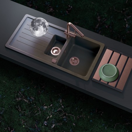 Kuchyňská baterie Schock Laios Měď