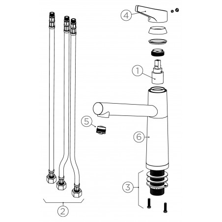 Kuchyňská baterie Schock SC-510 NT Puro, beztlaková