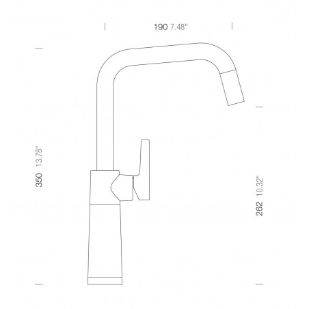 Kuchyňská baterie Schock SC-530 Bronze