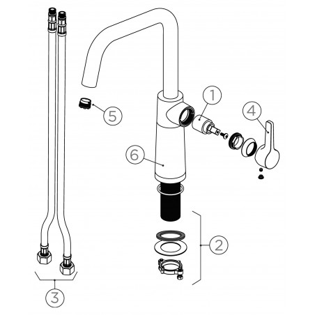 Kuchyňská baterie Schock SC-530 Night