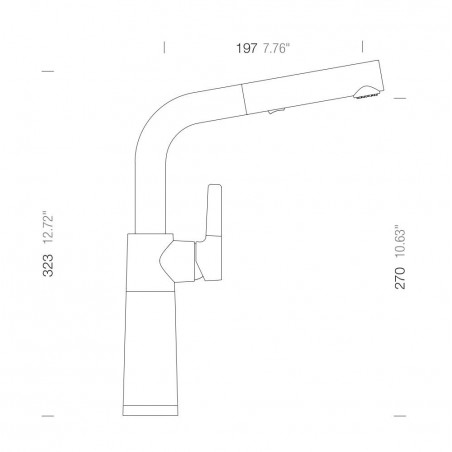 Kuchyňská baterie Schock SC-540.120 Croma